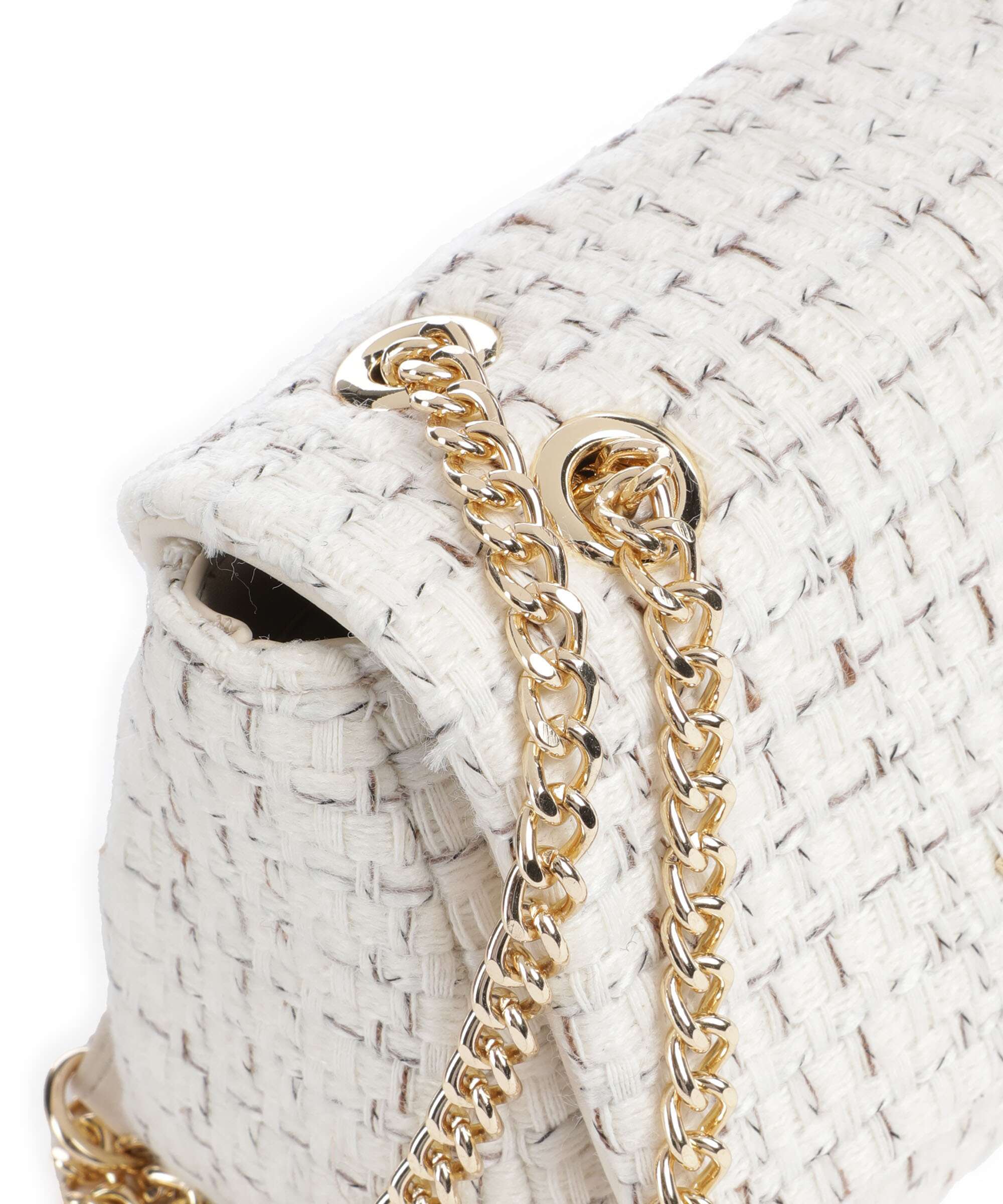 Valentino Bags Tweed Shoulder bag off white/multicolour - Image 3