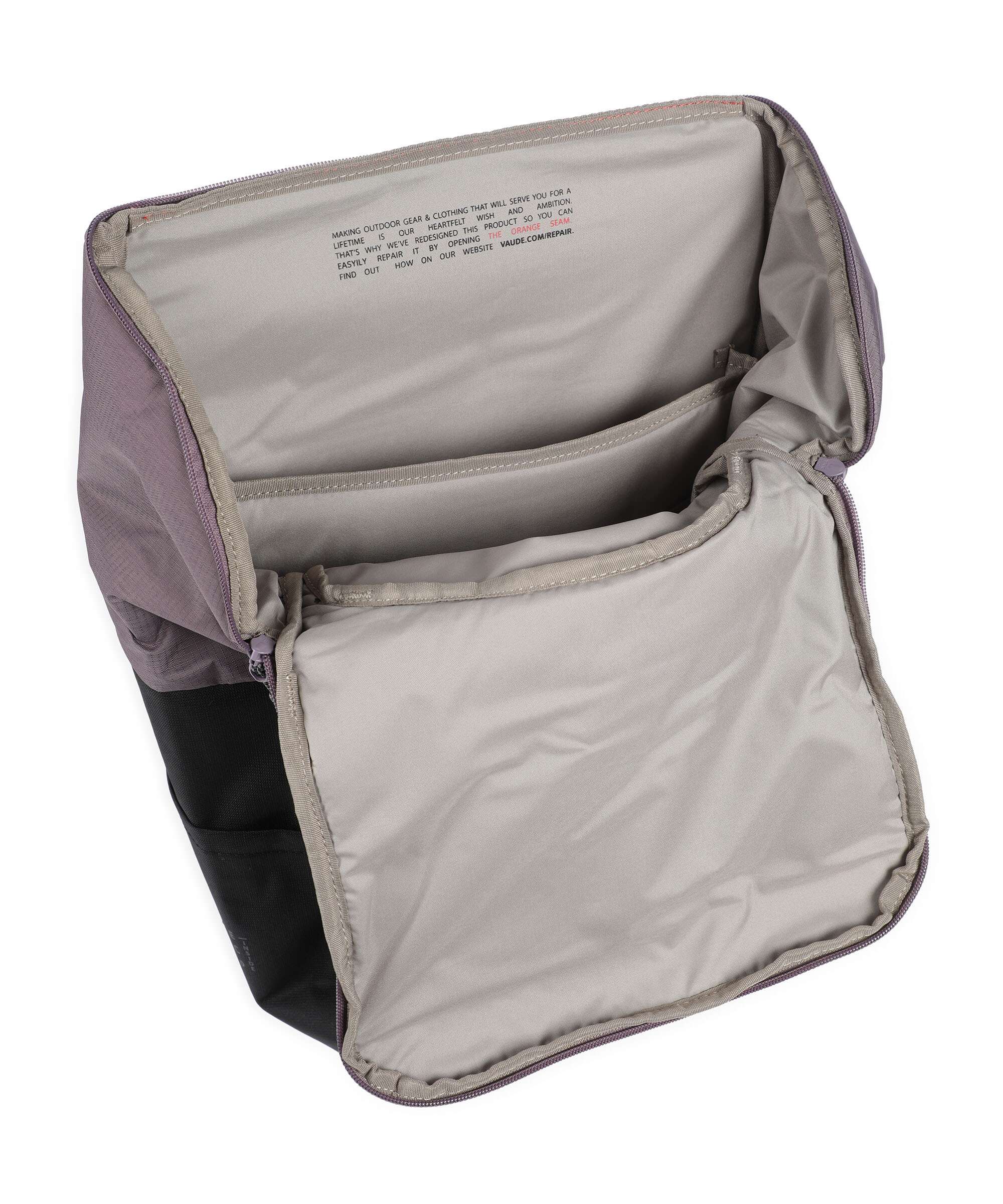 Vaude Albali II Hiking backpack black/purple ash - Image 4