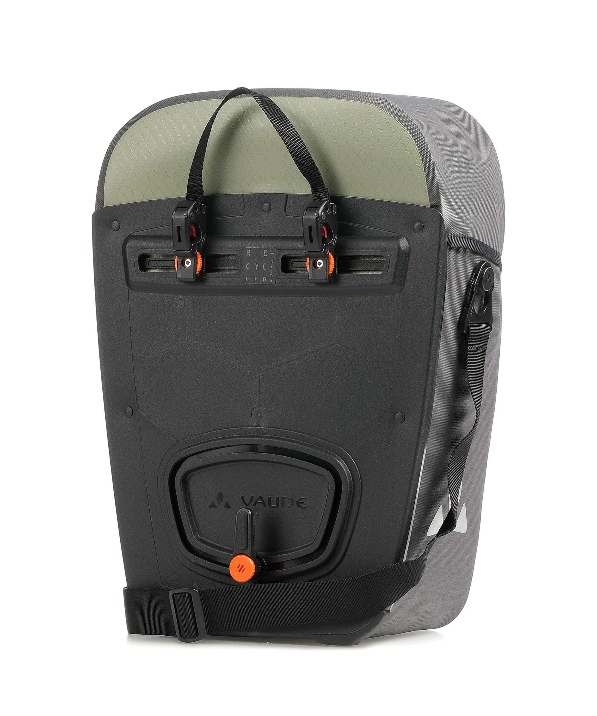 Vaude Aqua Commute Single Bike pannier fango - Image 2