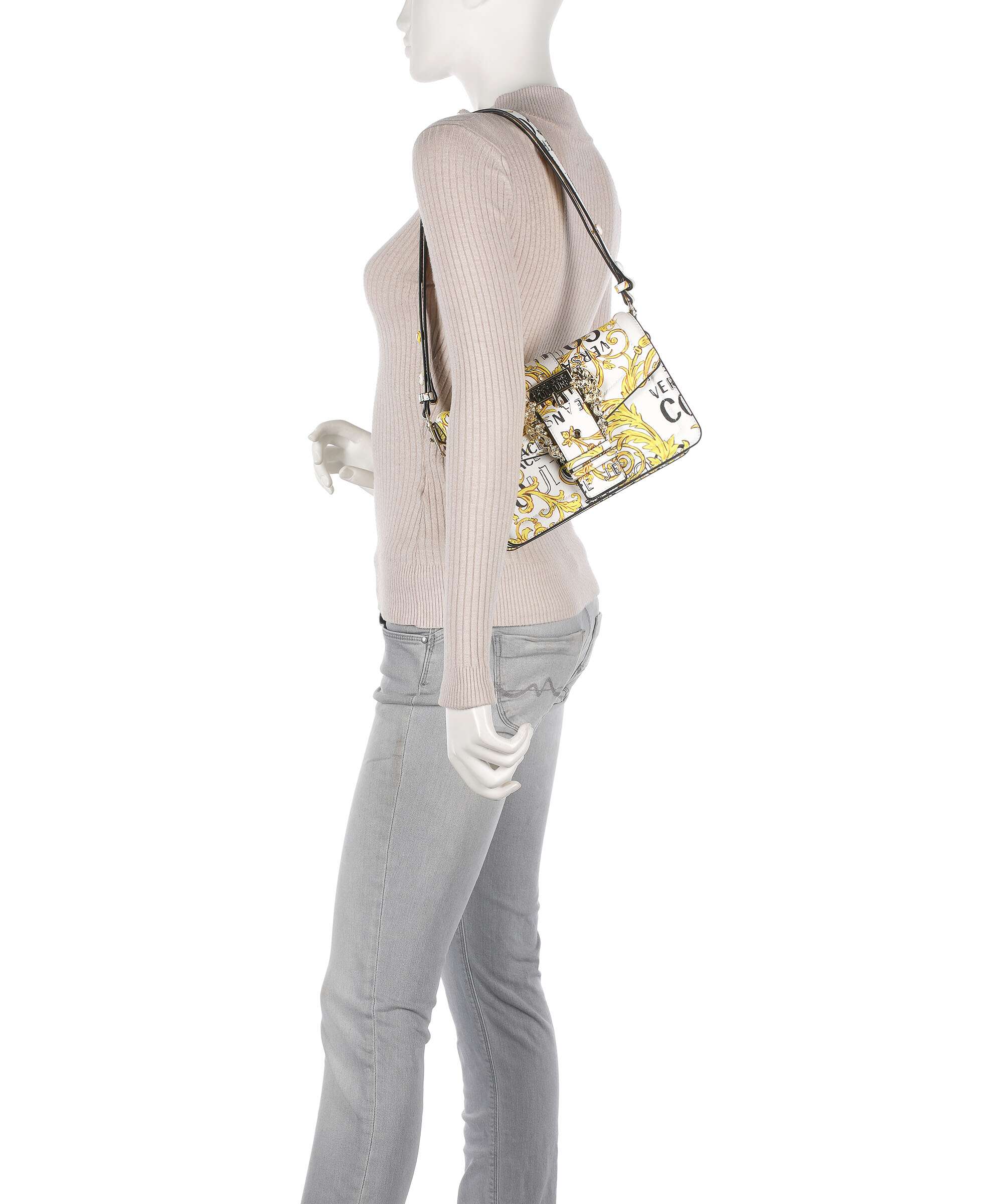 Versace Jeans Couture Couture 01 Crossbody bag white/gold - Image 3