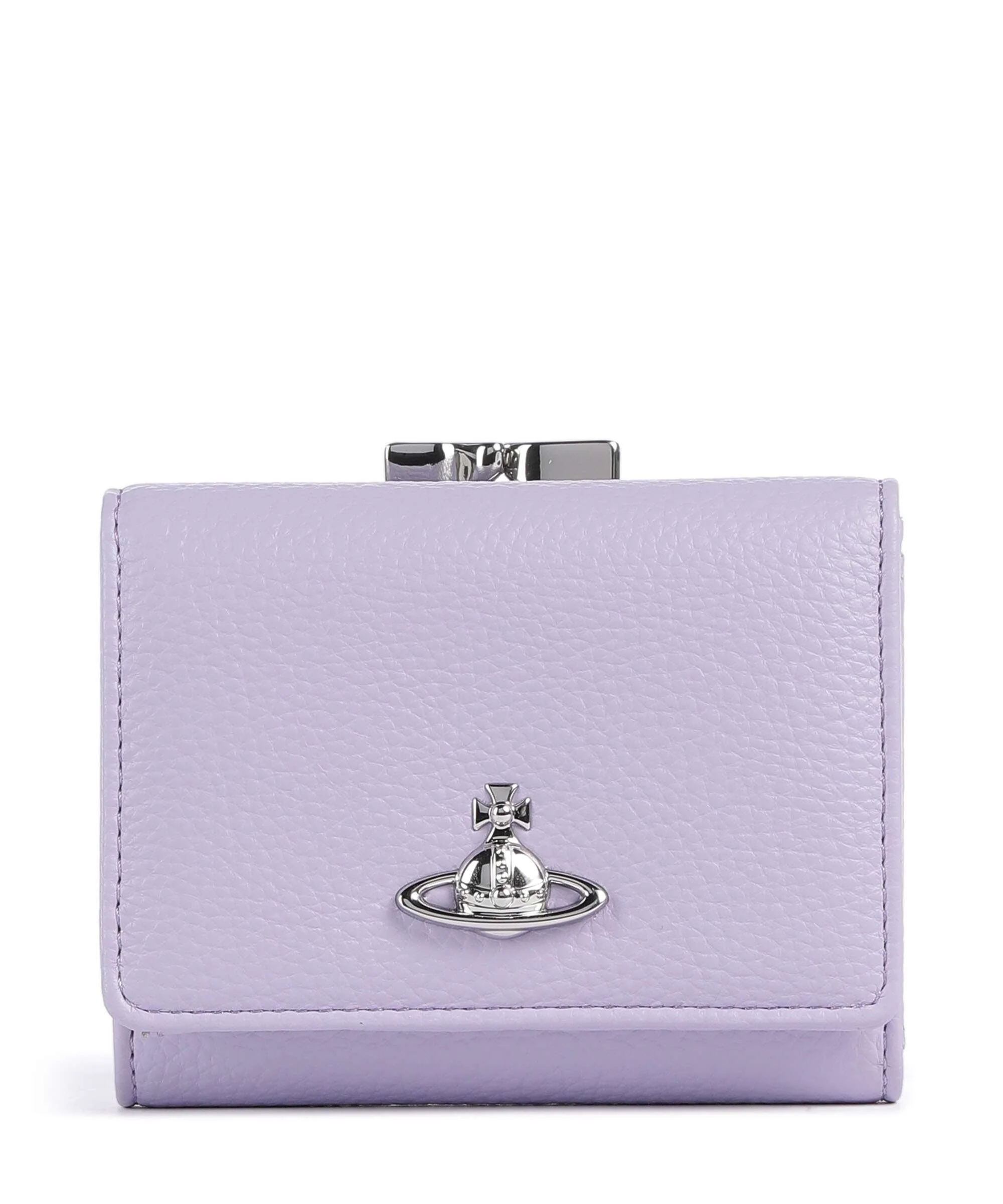 Vivienne Westwood Frame Grain Small Wallet lilac