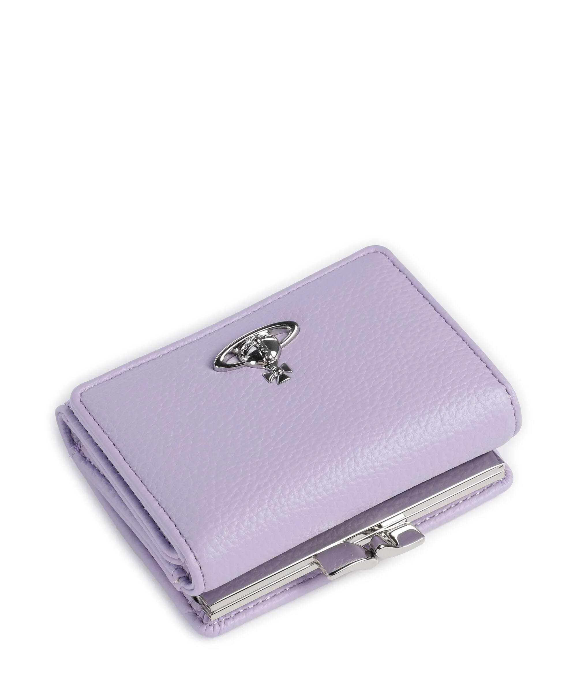 Vivienne Westwood Frame Grain Small Wallet lilac - Image 5
