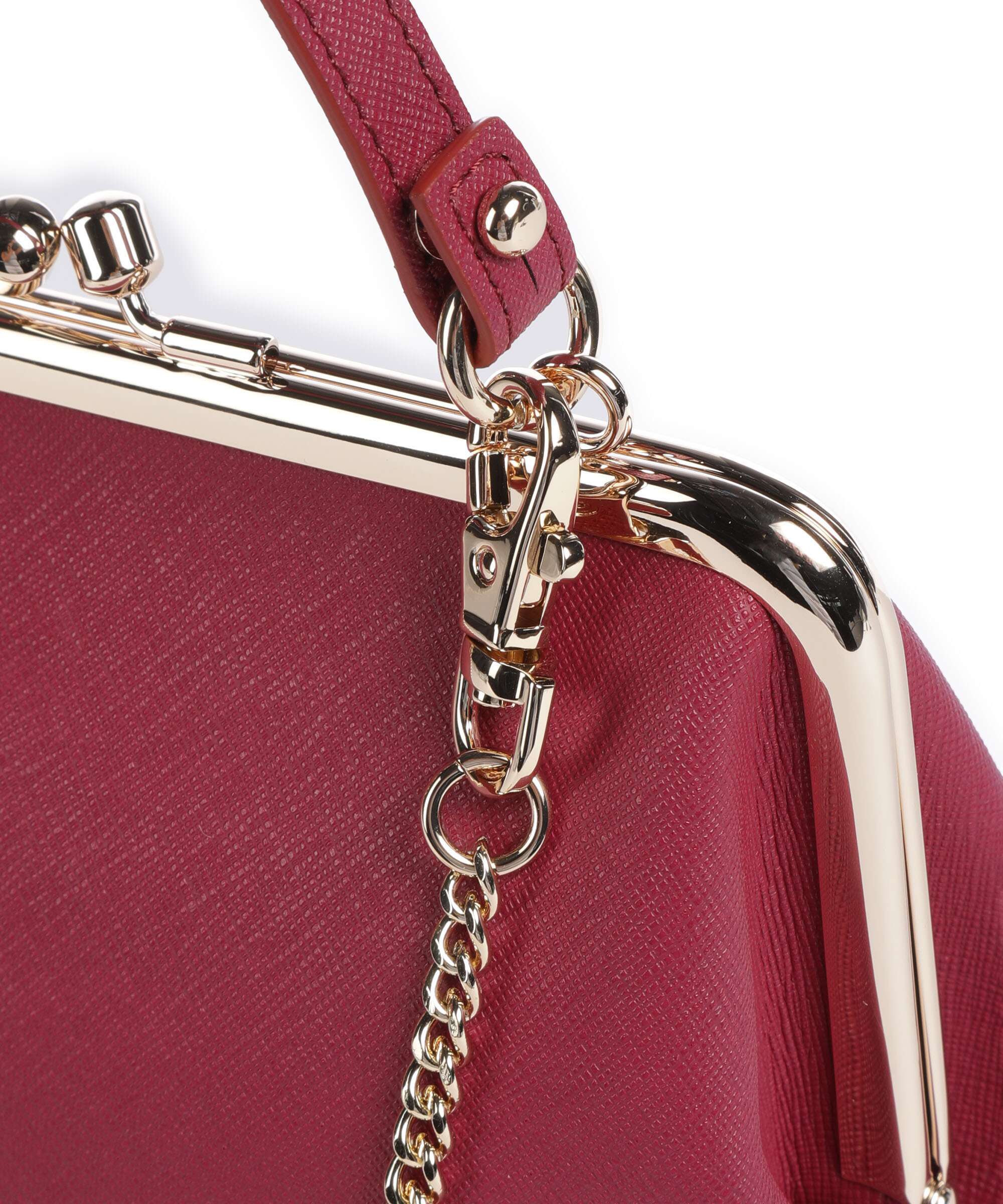 Vivienne Westwood Granny Frame Saffiano Crossbody bag red - Image 4