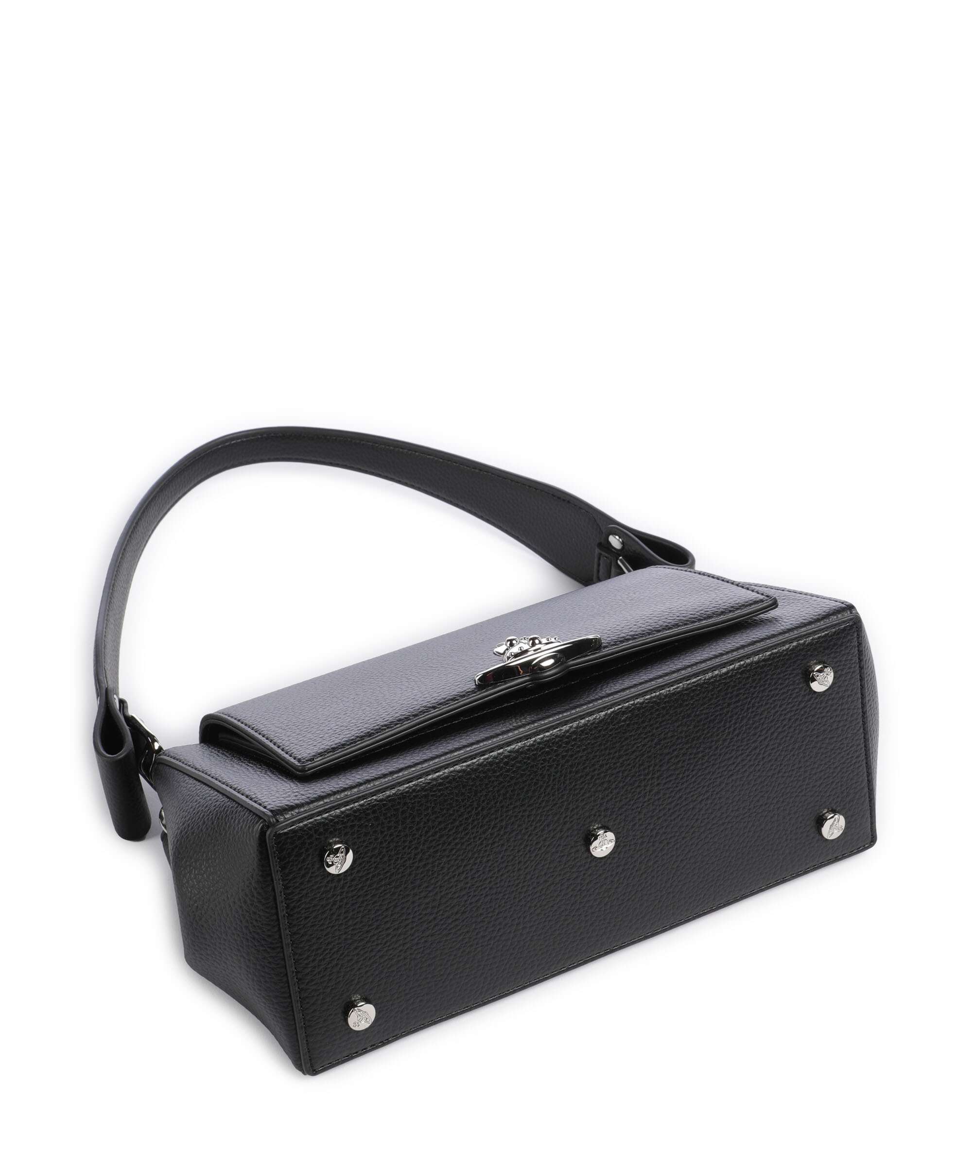 Vivienne Westwood Hazel Grain Medium Shoulder bag black - Image 6