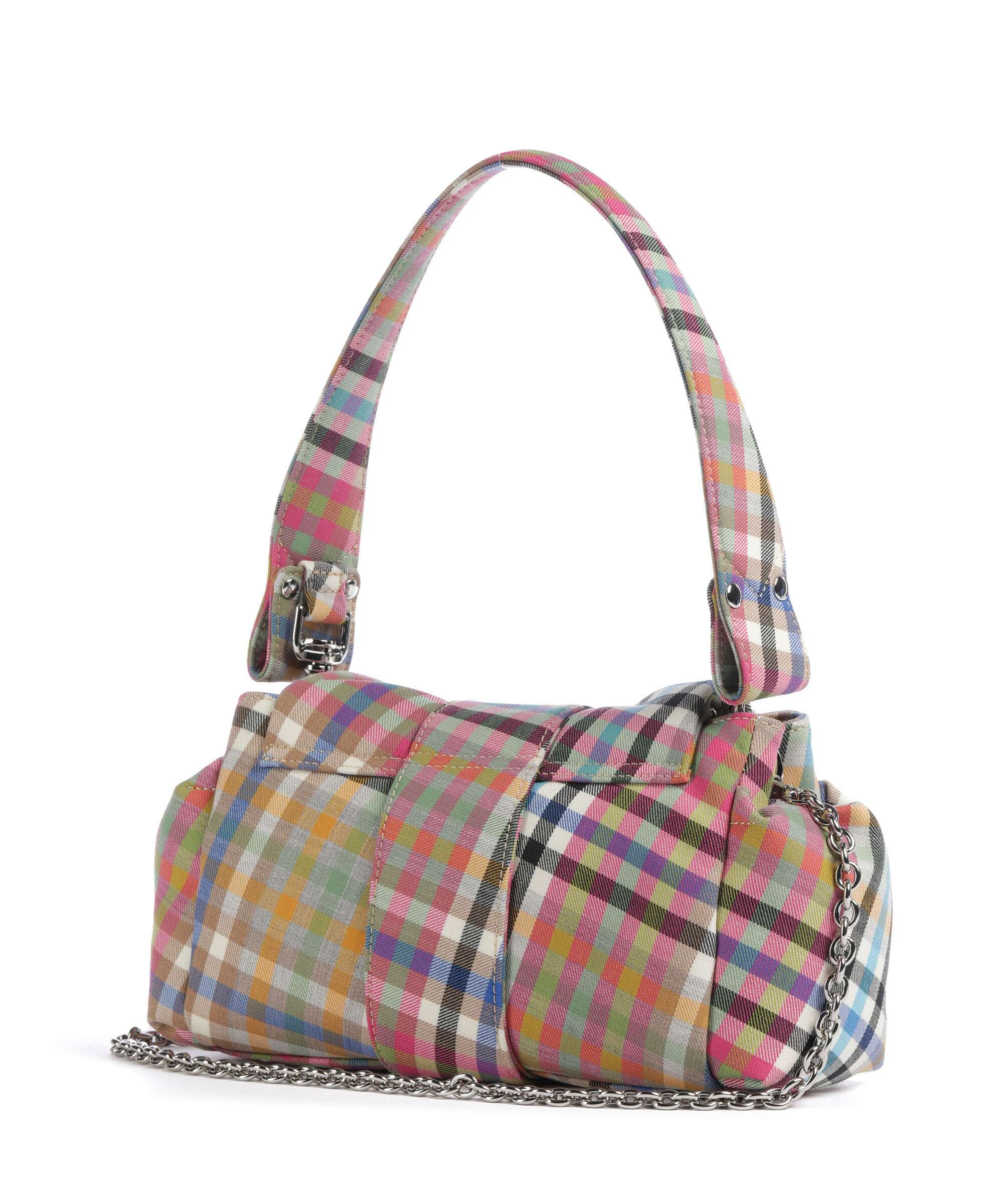 Vivienne Westwood Hazel Heather Check Treasure Shoulder bag multicolour - Image 2