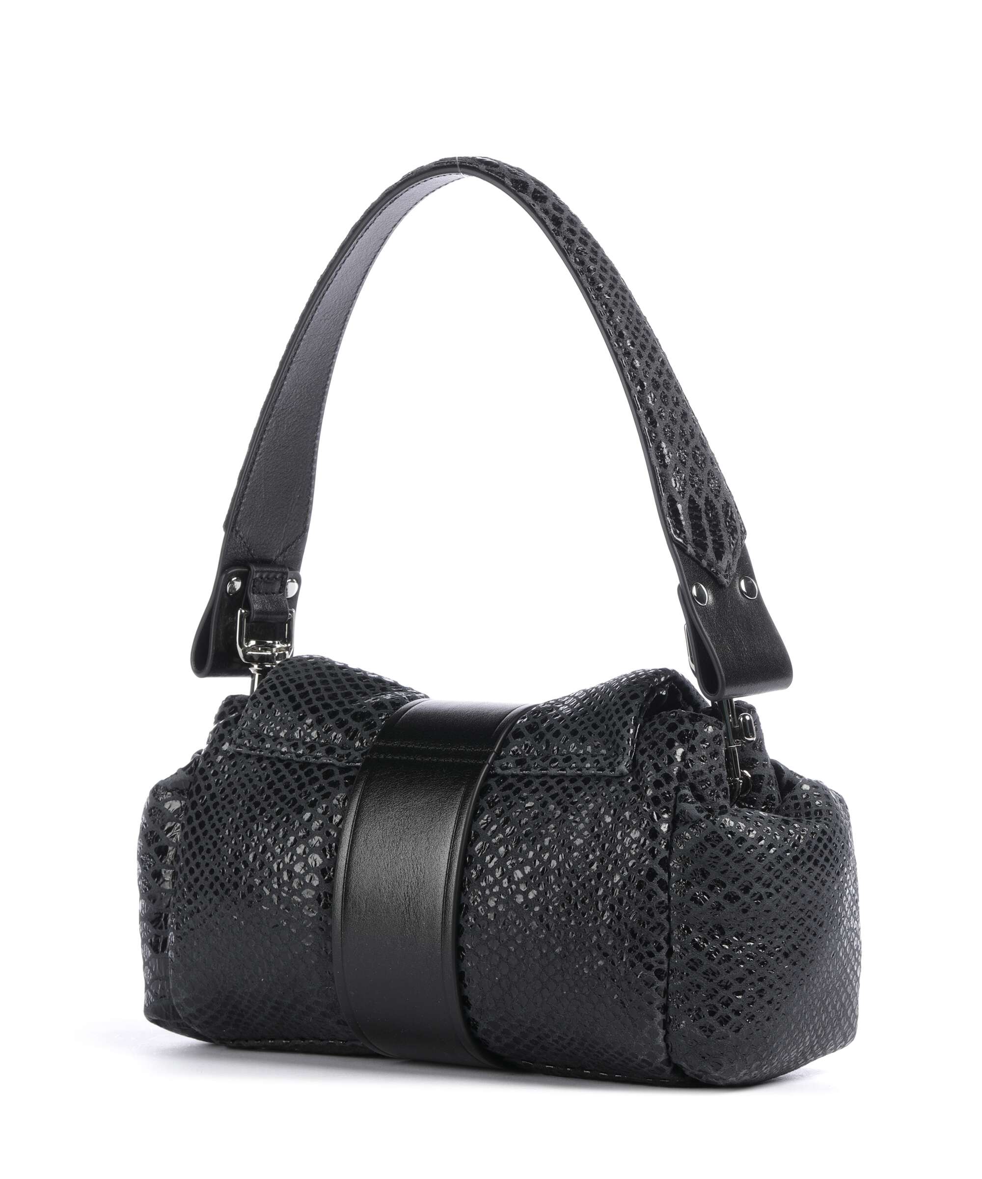 Vivienne Westwood Hazel Snake Effect Shoulder bag dark grey - Image 2