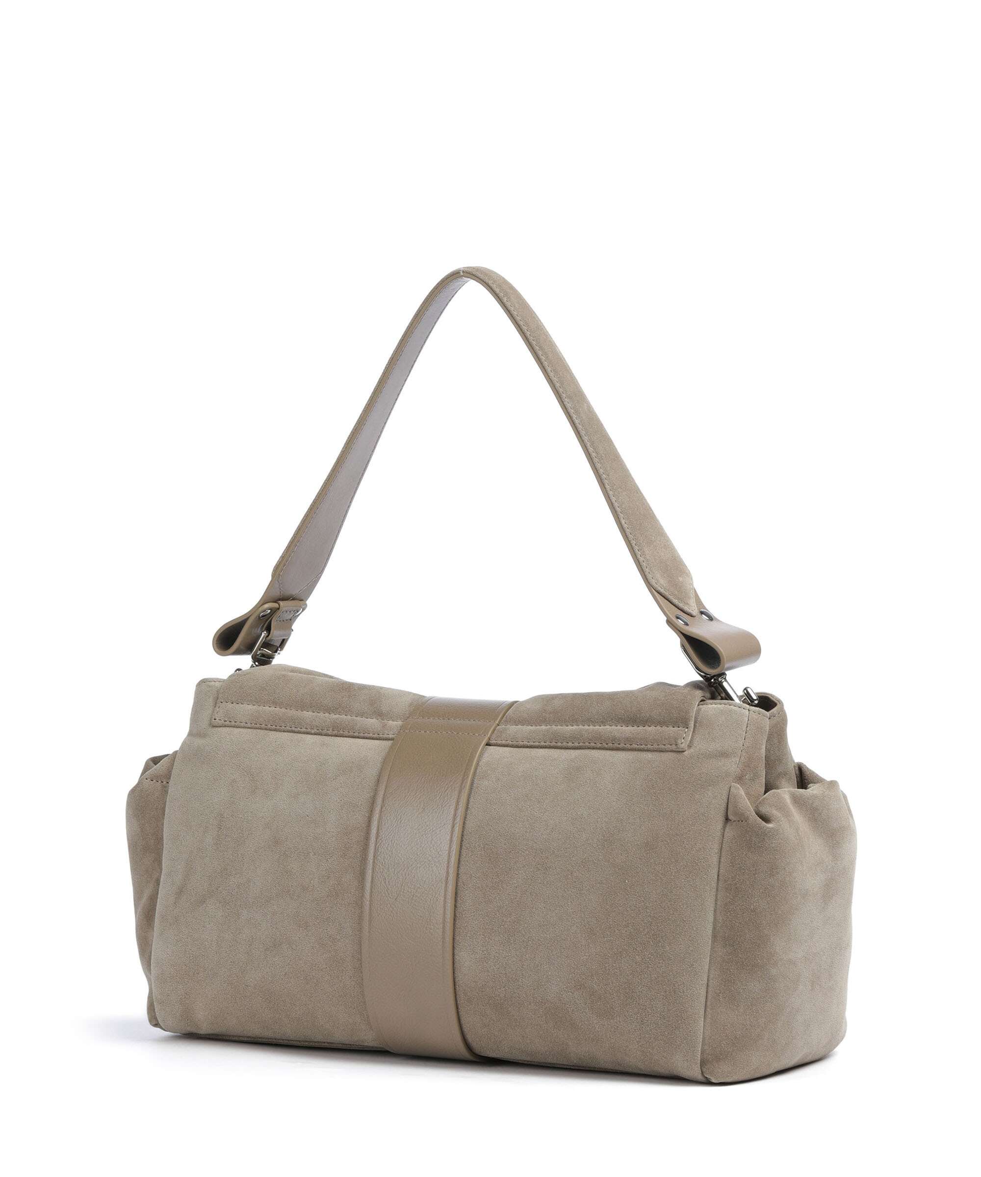 Vivienne Westwood Hazel Suede Treasure XL Shoulder bag stone - Image 2