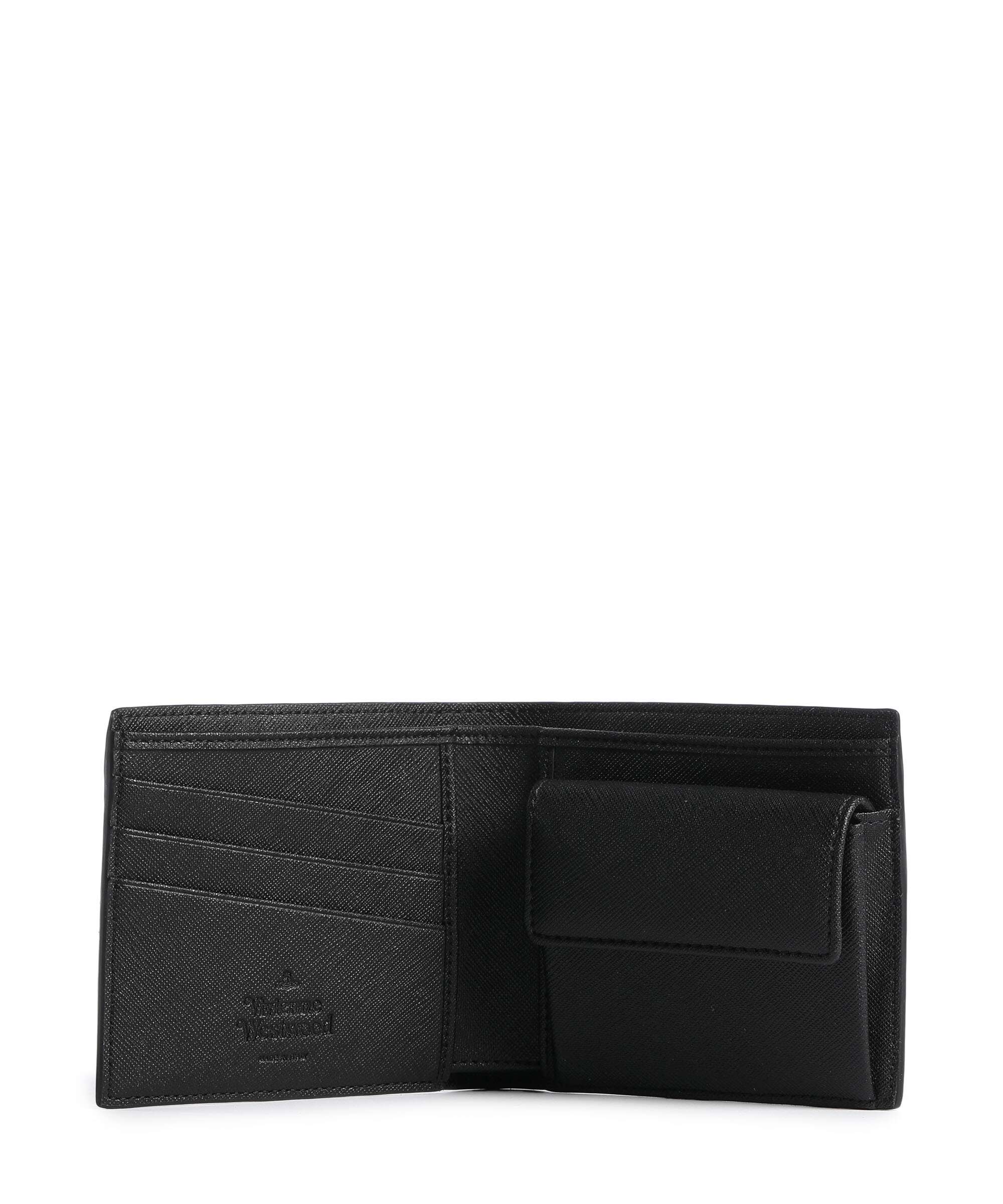 Vivienne Westwood Saffiano Plain Wallet black - Image 2