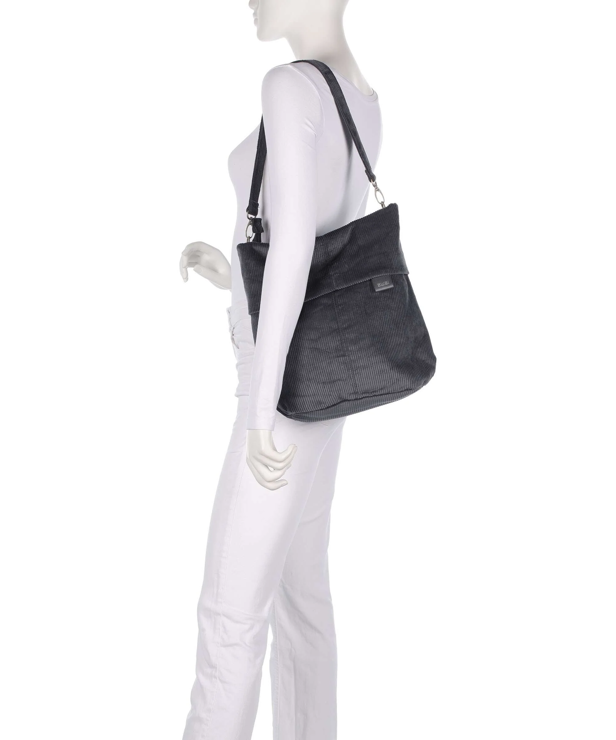 Zwei Mademoiselle.M M12 Hobo bag cord polar - Image 3