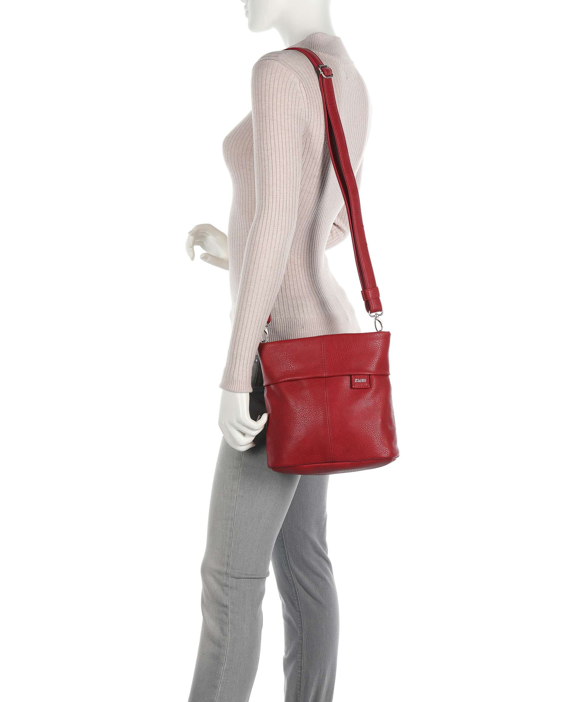 Zwei Mademoiselle.M M8 Shoulder bag red - Image 3