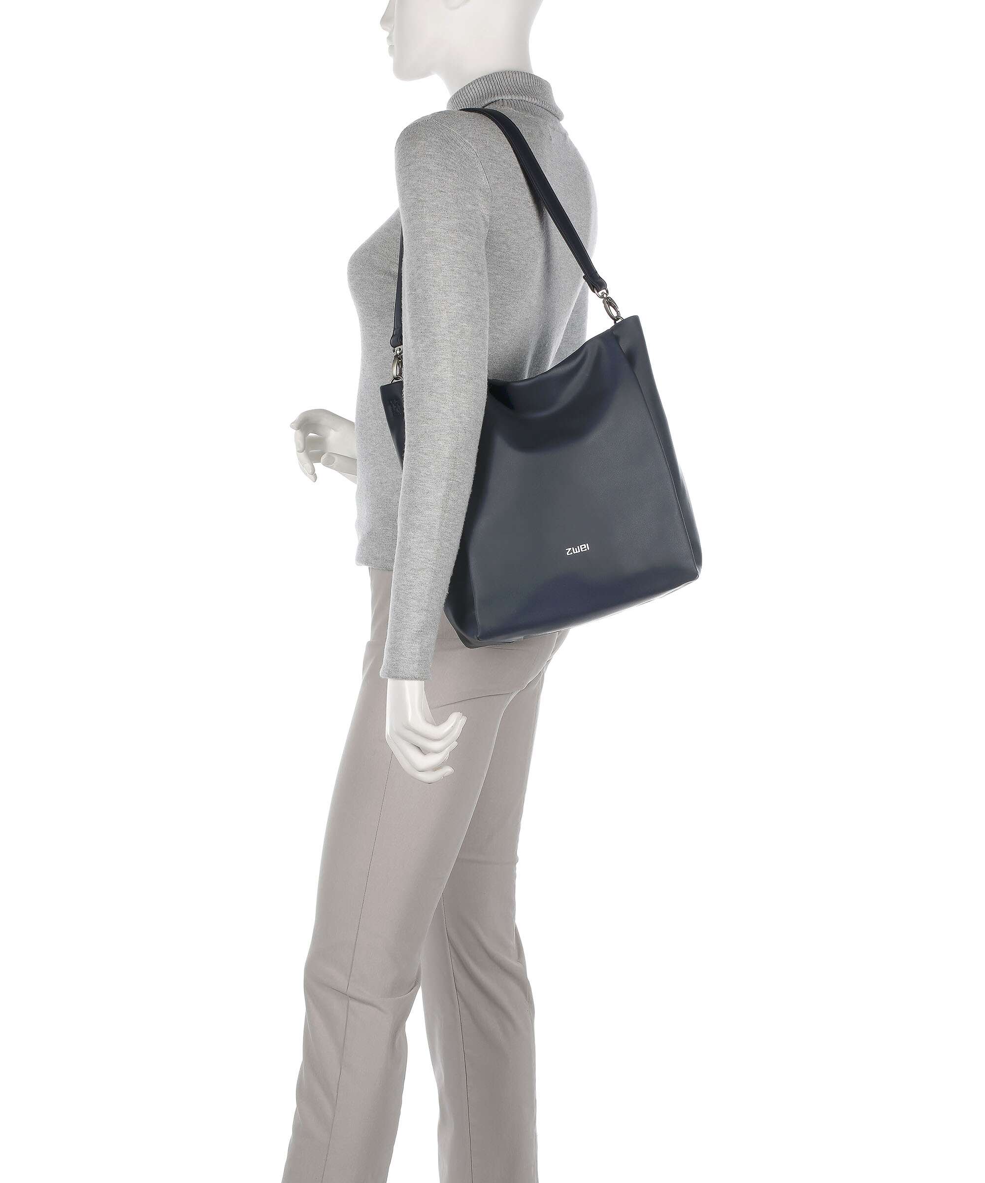 Zwei Yuna YU120 Hobo bag ink - Image 3