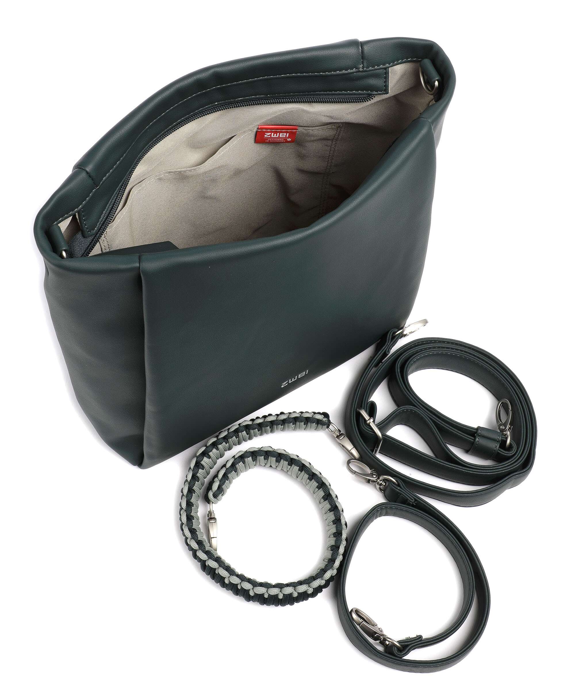 Zwei Yuna YU120 Hobo bag pine - Image 6